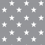 Large grey 28mm stars