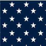 Large 28mm star in navy