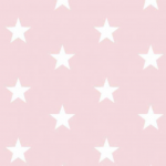 Large star fabric pink